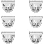Grimgrow 6 Pack Ceramic Blades Replacement For Dog Grooming Clippers Detachable Pet Hair Clipper Blades For Dogs And Cats Trimming