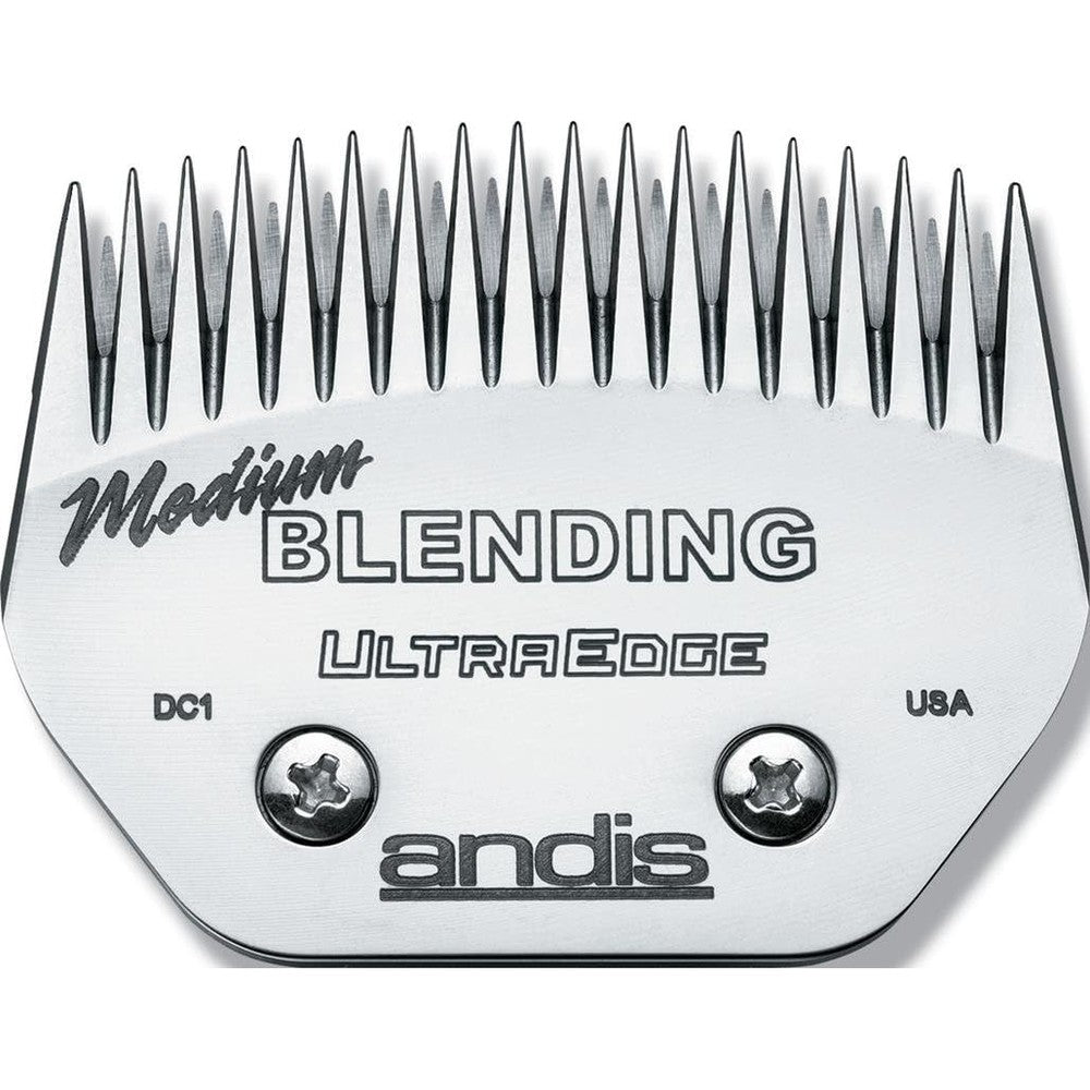 Andis UltraEdge Detachable Blending Blade Carbon Steel Dog Clipper Blade 1/16 Inch Cut Length Model 64330 Medium Size