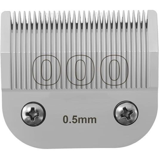 Ruzros Professional Detachable Replacement Ceramic Clipper Blades Set Compatible With Oster And Andis Series Clippers Seven Pieces