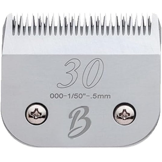 Bucchelli Detachable A Series Number 30 Dog Grooming Blade Made With Japanese High Carbon Steel Zero Point Five Millimeter Cut Length Pack Of One