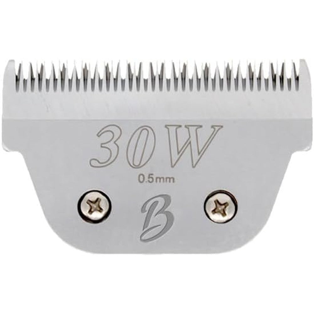 Bucchelli Detachable A Series Wide 30W Dog Grooming Clipper Blade Japanese High Carbon Steel Replacement Size Thirty Wide Zero Point Five Millimeter