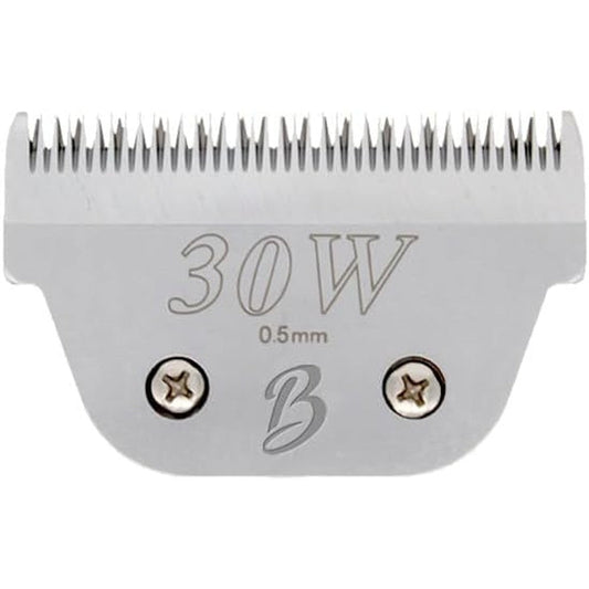 Bucchelli Detachable A Series Wide 30W Dog Grooming Clipper Blade Japanese High Carbon Steel Replacement Size Thirty Wide Zero Point Five Millimeter