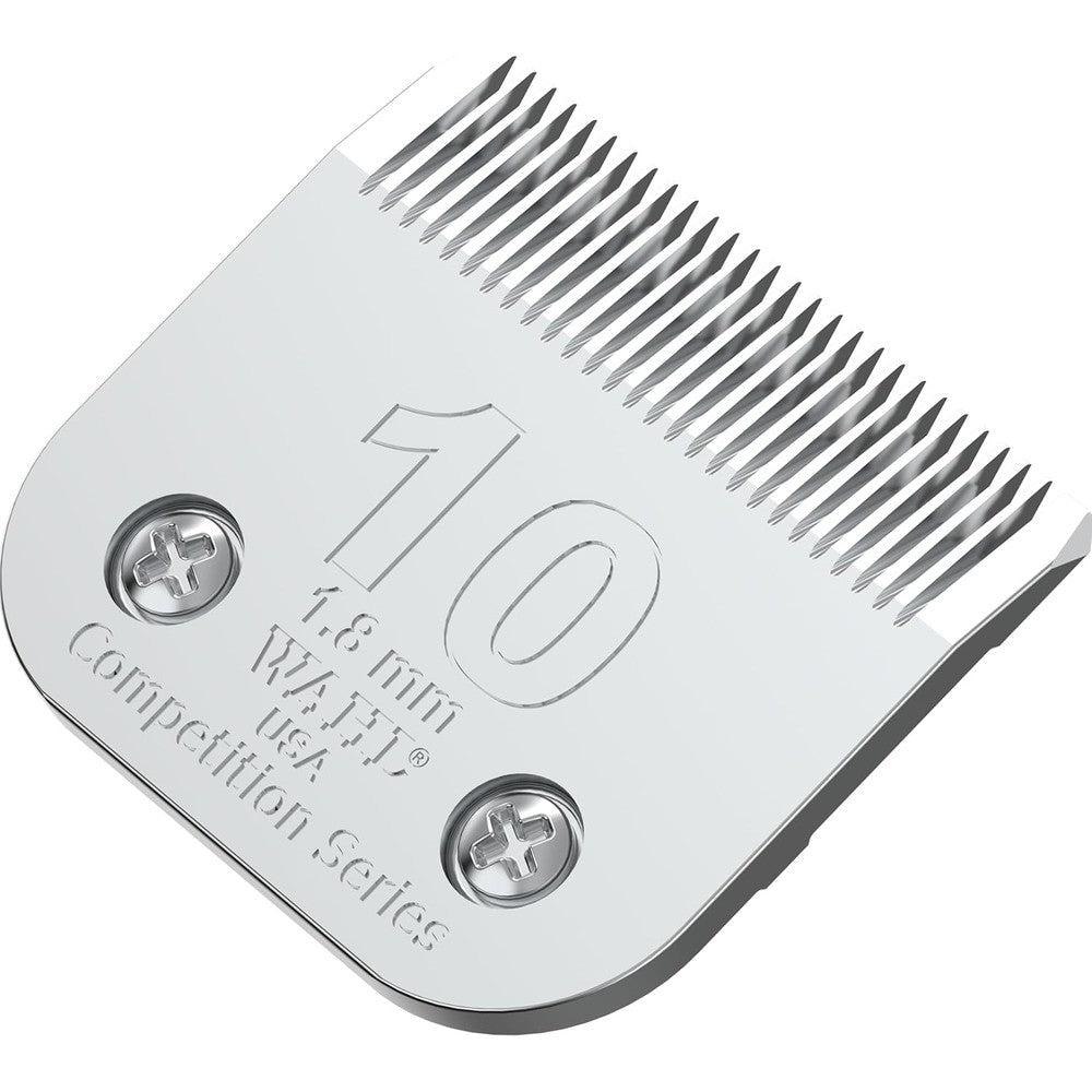 Wahl Professional Animal Number 10 Medium Competition Series Detachable Blade With One Sixteenth Inch Cut Length For Pet Clippers