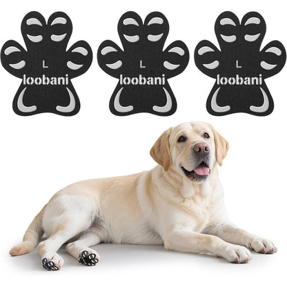 Loobani Dog Paw Pads For Traction 48 Pieces Anti Slip Sticky Dog Paw Protector Pads For Senior Dogs For Slippery Hardwood Floors