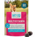 VetIQ Multivitamin Supplement For Dogs, Supports Active Brain Function, Immune System, And Digestive Health, Hickory Smoke Flavor, 60 Count