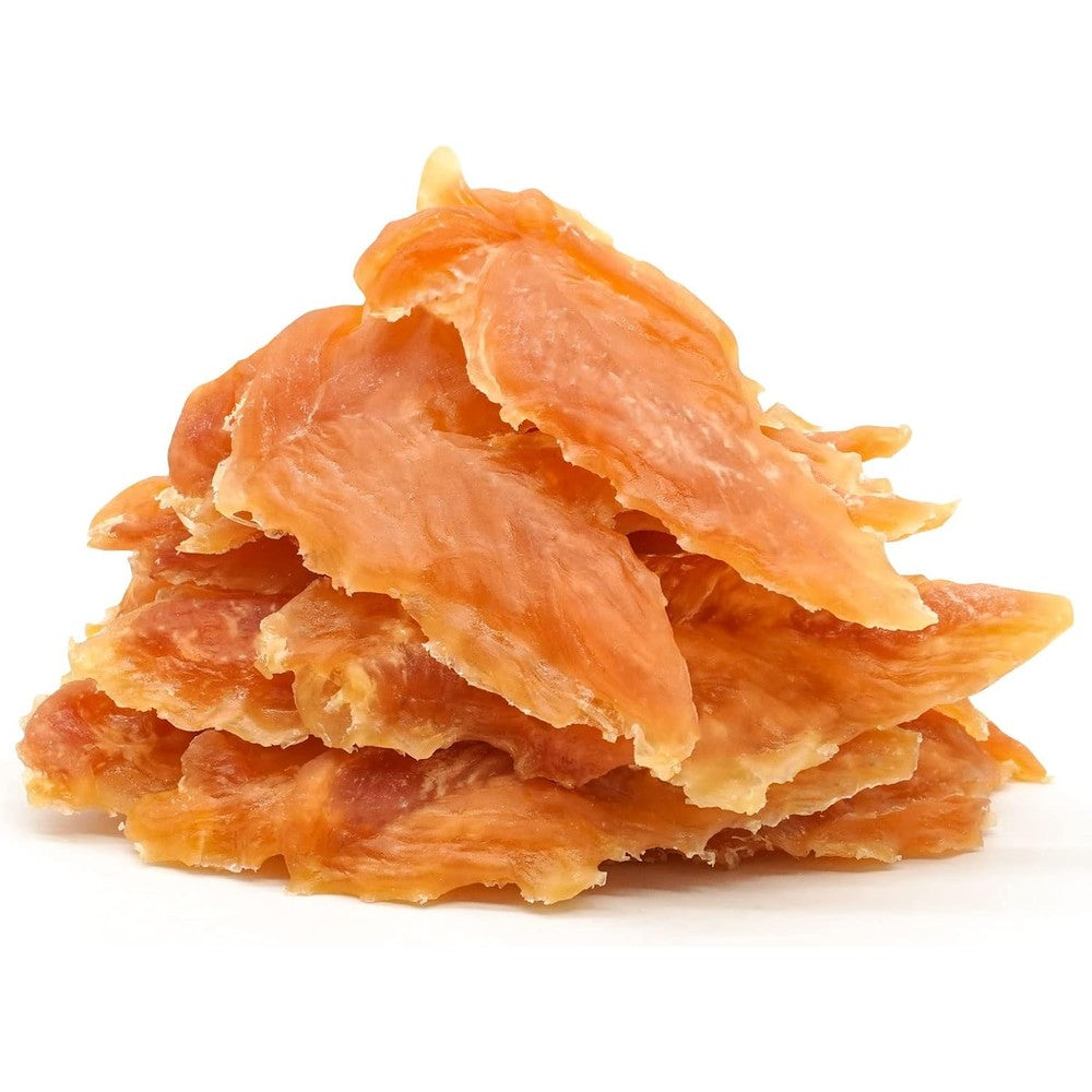 Mon2sun Chicken Jerky Dog Treats Made With Real Chicken Breast High Protein And Grain Free Training Rewards For Dogs 14.11 Ounce Pack