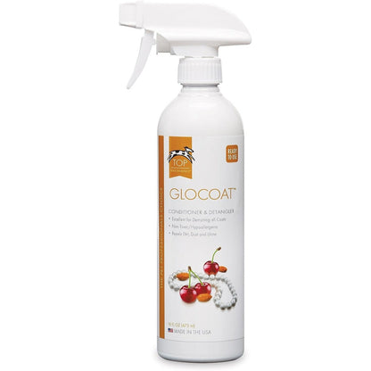 Top Performance GloCoat Pet Conditioner And Detangler For Dogs Leave In Spray 16 Fluid Ounce