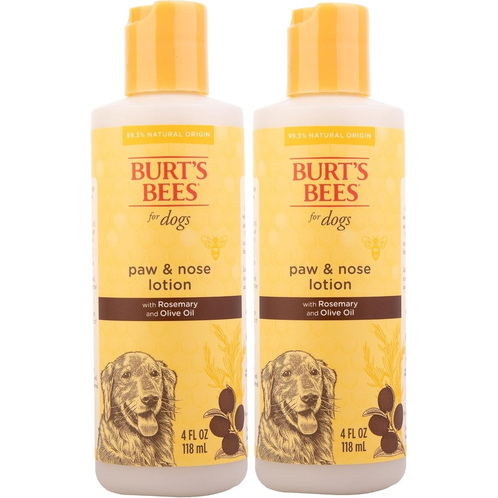 Burt's Bees For Pets Dog Paw And Nose Lotion With Rosemary And Olive Oil Moisturizing Paw Balm For Dry Cracked Pads And Dog Nose Butter Moisturizer...