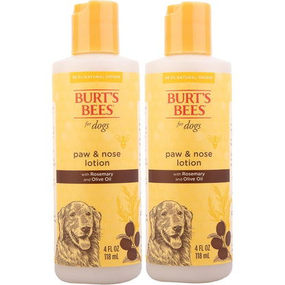 Burt's Bees For Pets Dog Paw And Nose Lotion With Rosemary And Olive Oil Moisturizing Paw Balm For Dry Cracked Pads And Dog Nose Butter Moisturizer...