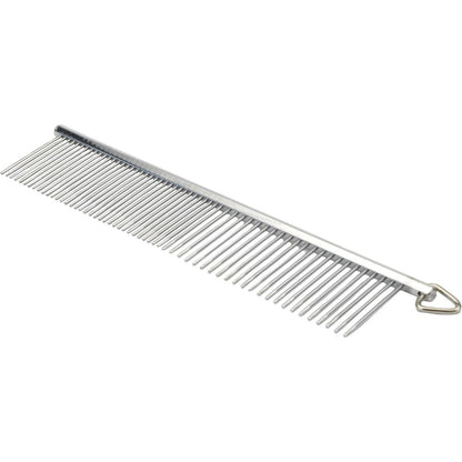 Coastal Pet Safari Dog Grooming Comb For Medium And Coarse Coats With Extra Long Rotating Teeth Seven Point Twenty Five Inches