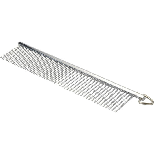 Coastal Pet Safari Dog Grooming Comb For Medium And Coarse Coats With Extra Long Rotating Teeth Seven Point Twenty Five Inches
