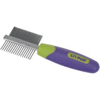 Coastal Pet Li'l Pals Double-Sided Dog Comb And Tick Flea Grooming Brush For Small Breeds And Puppies One Size