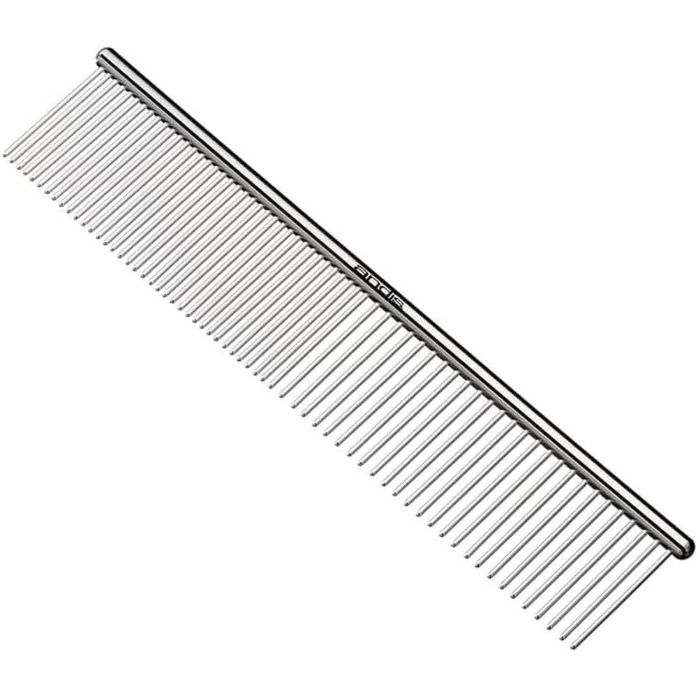 Andis 68550 Stainless Steel Pet Grooming Comb For Tangles Mats And Loose Hair Removal Seven Point Five Inch