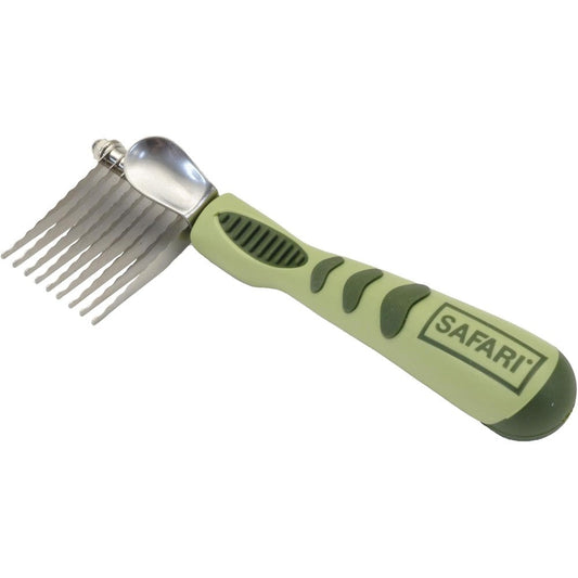 Coastal Pet Safari Dog De-Matting Comb Serrated Stainless Steel Grooming Tool For Medium To Long Hair One Size