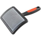 Ryan's Pet Supplies Paw Brothers Soft Pin Curved Slicker Brush for Dogs and Cats Professional Grade with Coated Tips Skin Friendly Medium