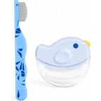 Petobey 2 Pack Pet Eye Face Comb Set For Dogs And Cats Fine Tooth Tear Stain Remover And Deshedding Massage Tool For Small Pets Blue