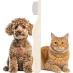 Petora Brush On Me Gentle Facial And Eye Comb For Dogs And Cats With Rounded Tips And Ergonomic Grip For Effective Tear Stain Removal