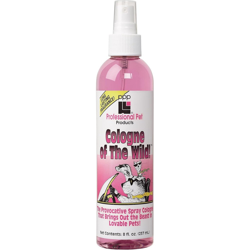 Professional Pet Products PPP Original Cologne Of The Wild Long Lasting Exotic Fragrance Spray For Dogs Cats And Ferrets Eight Ounce