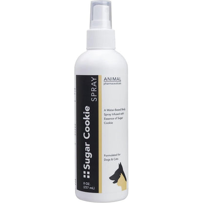 Animal Pharmaceuticals Pet Deodorizing Body Spray Sweet Sugar Cookie Scent Mild Long Lasting Dog Body Spray And Cat Cologne 8 Fluid Ounces