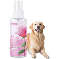 Oivolii Pet Cologne For Dogs And Cats Soft Rose Deodorizing Spray Long Lasting Fresh Scent Non Sticky Coat Conditioning Odor Control Formula Three ...