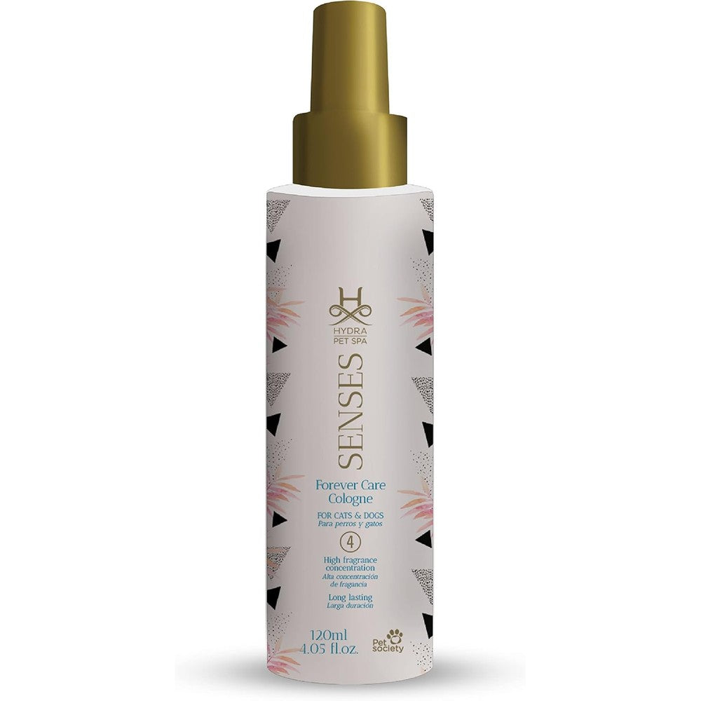 H Hydra Groomers Senses Forever Care Pet Cologne Spray for Dogs and Cats Long Lasting Professional Grooming Finish Four Point Zero Five Ounce