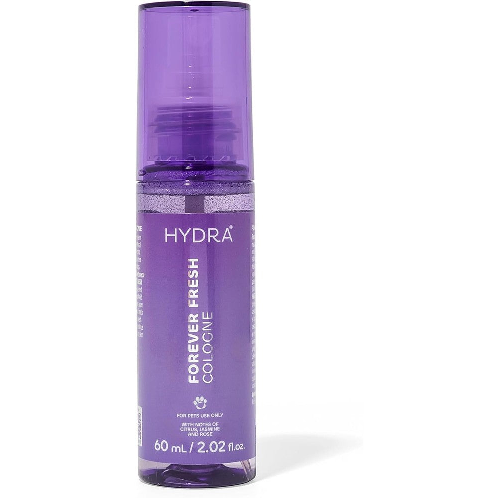 H Hydra Groomers Forever Fresh Pet Cologne Professional Finishing Spray Deodorizer For Dogs And Cats Long Lasting Fruity Floral Scent 60 Milliliters