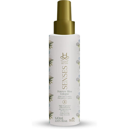 H Hydra Groomers Pet Spa Senses Forever Bliss Cologne Long Lasting Summer Fragrance Spray For Dogs And Cats 120ml 4.05 Fluid Ounces