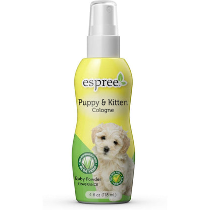 Espree Puppy And Kitten Cologne With Fresh Baby Powder Fragrance Naturally Neutralizes Odors Four Ounce