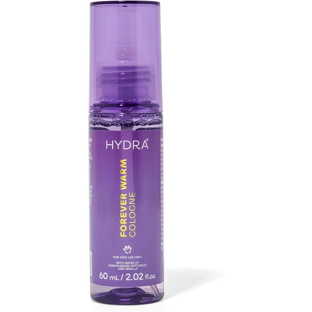 H Hydra Groomers Forever Warm Pet Cologne Spray For Dogs And Cats Professional Long Lasting Grooming Perfume 2.02 Fluid Ounces