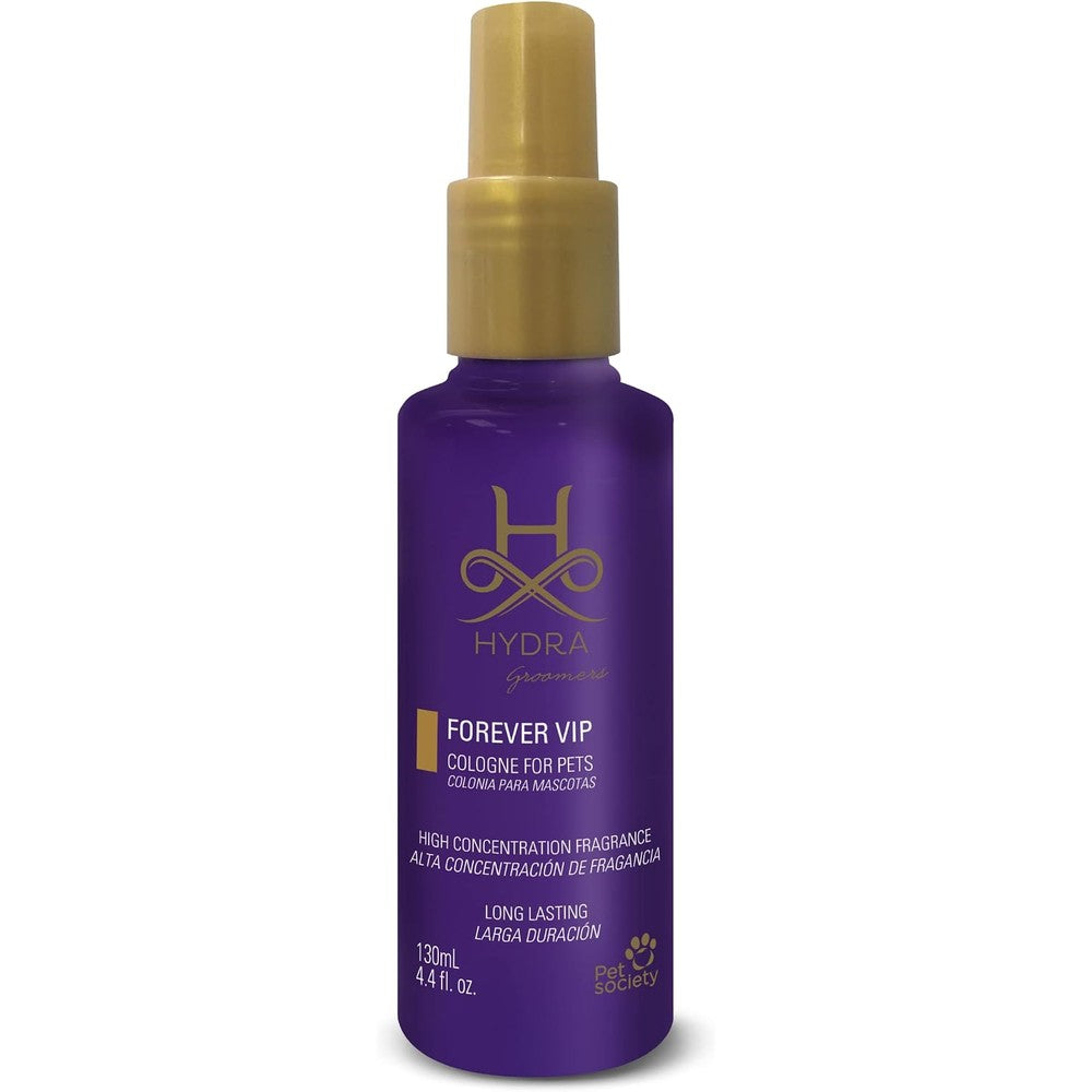 Hydra Groomers Forever VIP Pet Cologne Spray For Dogs And Cats Premium Luxury Long Lasting Grooming Fragrance 4.4 Fluid Ounce