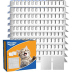 Hicuper Cat Water Fountain Filters Replacement For 108 Ounce 3.2 Liter Pet Fountain 10 Pack Filters And 2 Sponges Set Model PET HS001 US