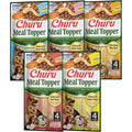 INABA Churu Meal Topper For Dogs Complete And Balanced Creamy Lickable Puree Food Topper Five Flavor Variety Pack Half Ounce Tube Twenty Tubes