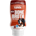 Furvor Beef Bone Broth Concentrate For Dogs Collagen Protein Supplement For Joint Mobility And Digestion Healthy Food Gravy Topper Sixteen Ounce