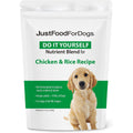 JustFoodForDogs DIY Nutrient Blend For Chicken And Rice Recipe Multivitamin Powder For Homemade Dog Food 7.05 Ounces
