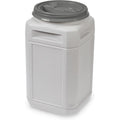 Mighty Tuff Airtight Dog Food Storage Container 13 Gallon 54 Pound Capacity Heavy Duty BPA Free Plastic With Twist Lid And Handles