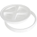 Gamma2 Gamma Seal Lid For Utility Buckets Fits 3.5 5 6 And 7 Gallon Buckets White Made In Usa