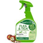 Natural Care Flea And Tick Spray For Dogs And Home Plant Based Multi Insect Killer And Bed Bug Treatment 32 Fluid Ounces
