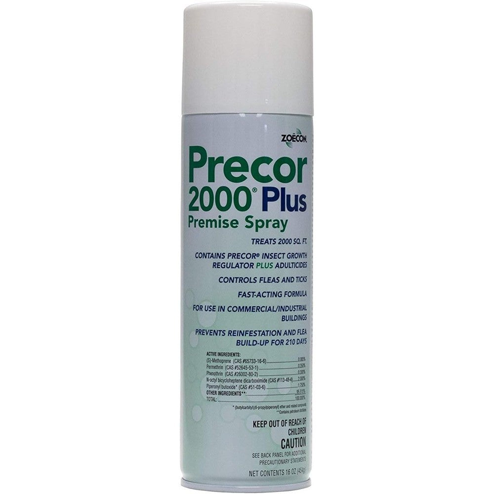 Zoecon Precor 2000 Plus Premise Spray For Flea And Tick Control 16 Ounce Can