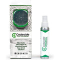 Cedarcide Flea And Tick Pet Grooming Brush With Original Biting Insect Spray Application For Dogs And Cats 4 Fluid Ounce Pack