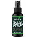 Lakota Naturals All Natural Flea And Tick Prevention Spray For Dogs Two Fluid Ounce Plant Based Repellent