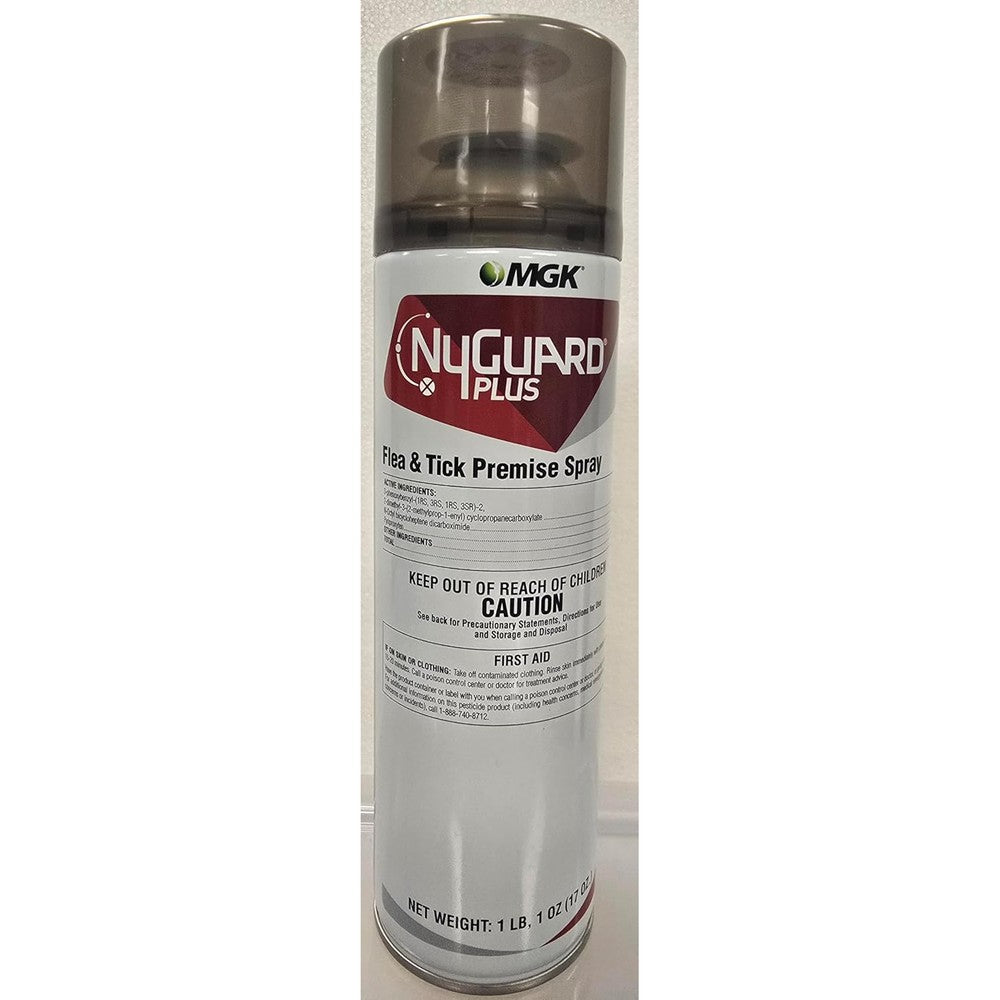 MGK NyGuard Plus Flea And Tick Premise Aerosol Spray For Indoor Pest Control 17 Ounce