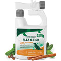 Vet's Best Flea And Tick Yard And Dog Kennel Spray With Natural Essential Oils And Hose Attachment, 32 Fluid Ounce