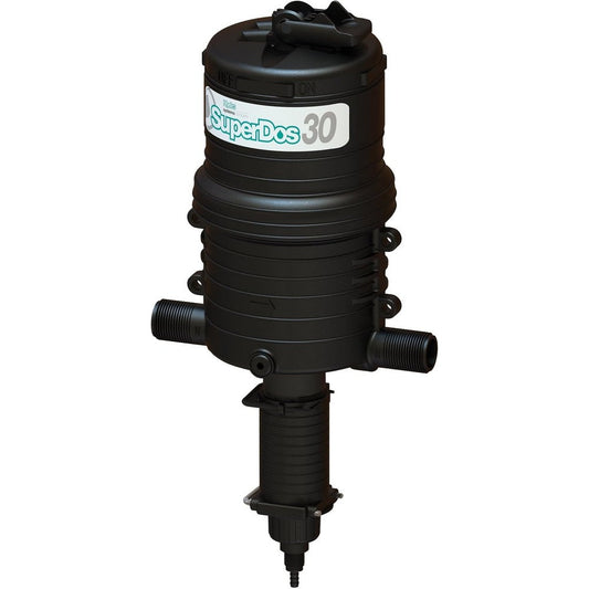 Dosmatic SuperDos 30 Proportional Fluid Driven Chemical And Fertilizer Injector Two Point Five Percent Fixed Ratio Model 113209