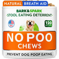 Artullano Bark And Spark No Poo Chews For Dogs Coprophagia Stool Eating Deterrent With Probiotics And Digestive Enzymes 120 Count