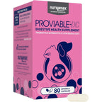 Nutramax Proviable DC Probiotics For Dogs And Cats Daily Digestive Health Supplement 80 Capsules