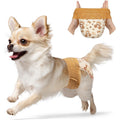 Dono Disposable Female Dog Diapers Pull Up Stretchy Waistband Puppy Diapers For Heat Cycles And Incontinence Size Small 20 To 60 Count