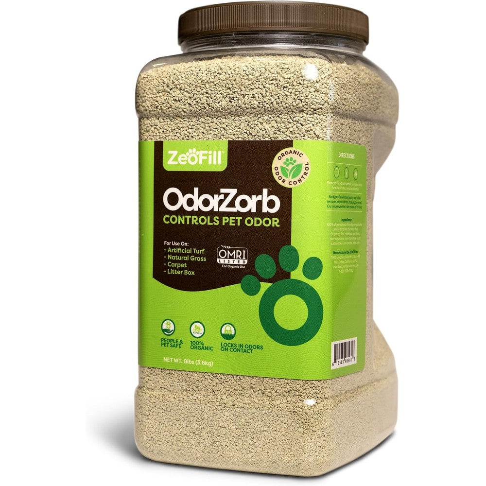 Zeofill Backyard Deodorizer Eliminates Pet Urine Odors On Artificial Turf Grass Lawns Patios And Concrete 8 Pounds