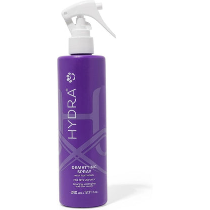 Hydra Luxury Care Ultra Dematting And Finishing Spray For Dogs And Cats For Long Fur 8.12 Fluid Ounces