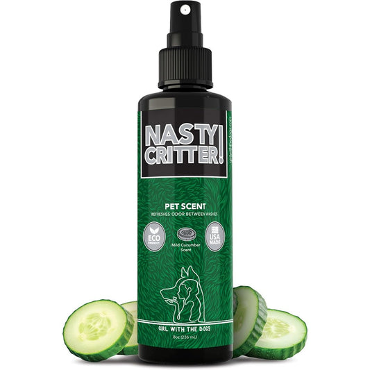 Girl With The Dogs Nasty Critter Pet Scent Cologne For Dogs And Cats 8 Fluid Ounces USA Imported