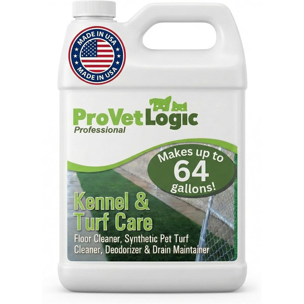 ProVetLogic Kennel And Turf Care Concentrated Floor Cleaner Deodorizer And Drain Maintainer 1 Gallon